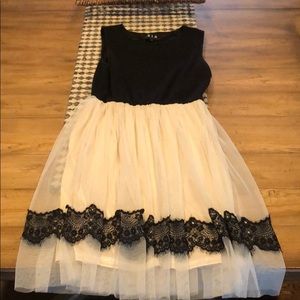 Black and White Dress